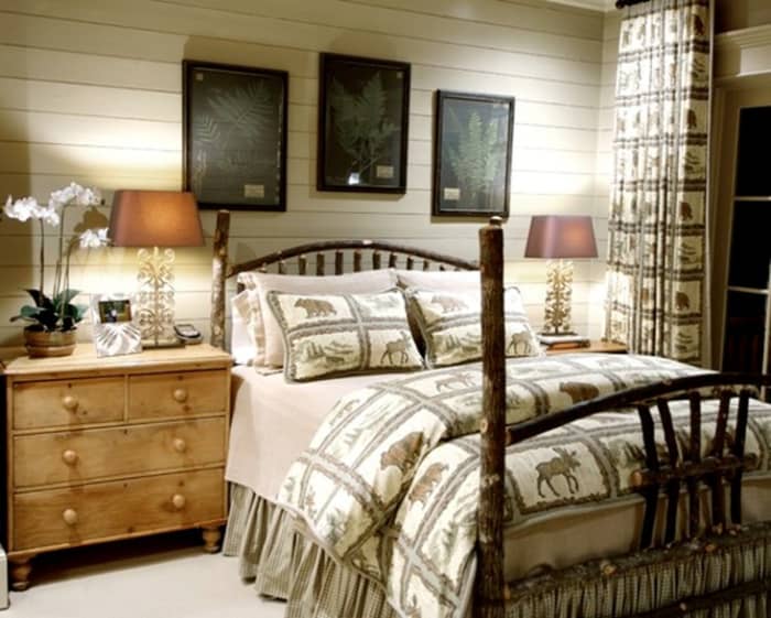 Country bedroom decor ideas are for bachelors who love a simple comfortable lifestyle with a traditional touch.