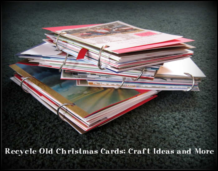 Recycle Old Christmas Cards Craft Ideas And More HubPages   Recycle Old Christmas Cards Craft Ideas 