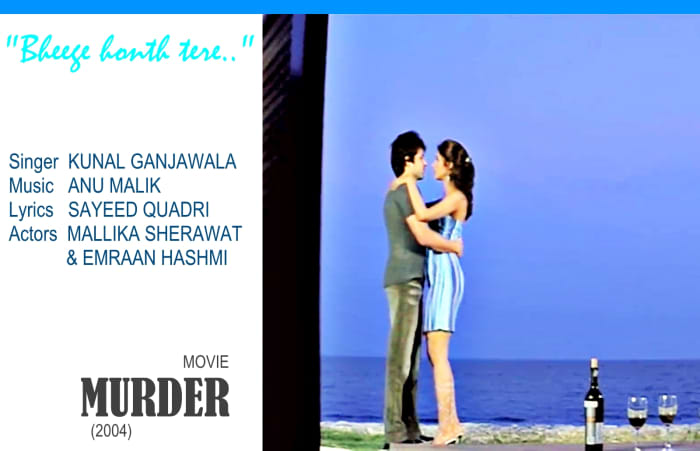 Emraan Hashmi & Mallika Sherawat featured in the song, "Bheege honth tere.." from the movie "MURDER' (2004)