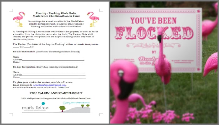 Volunteers in Austin, TX, are flocking to raise money for the Mark Felice Childhood Cancer Fund in the fight against childhood cancer.