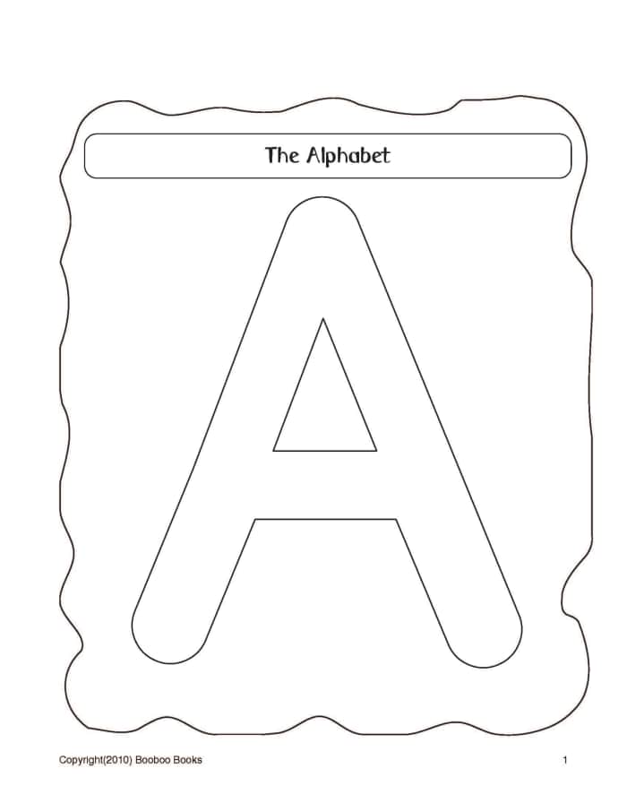 Letter recognition worksheets (videos) - HubPages