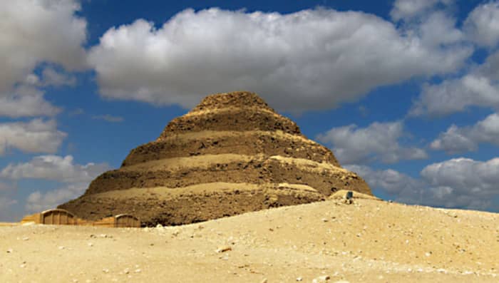 Anyone who travels to Cairo to see the 'Great Pyramids' of Giza should also take half a day to travel to Saqqara to see the oldest of all pyramids - the historic Step Pyramid of Djoser