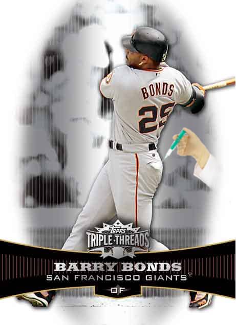 Barry Bonds always had to be careful making sudden movements as the weight of his head put him in constant danger of capsizing.