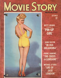 Betty Grable Pin Up Girl