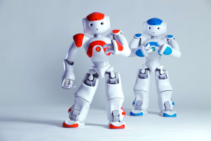 Nao - a humanoid robot which shows the progress shown by enginering