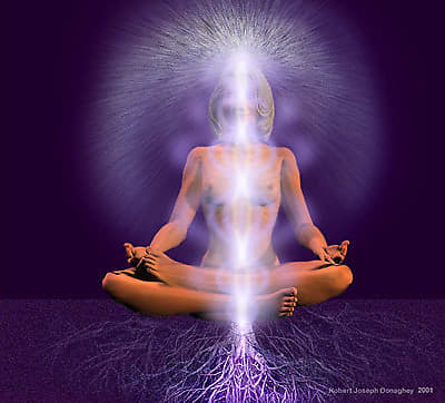 Running the Energies from UEF (Universal Energy Field) through the HEF (Human Energy Field) to the Core of the Earth