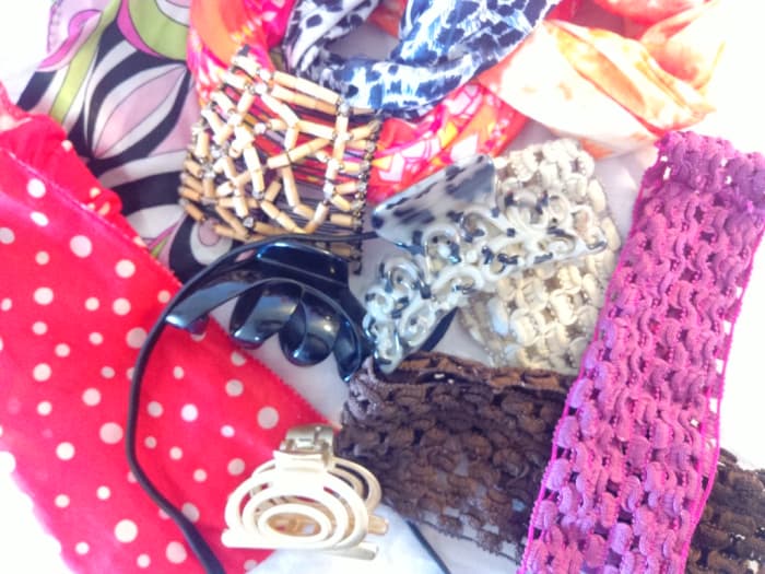 Summer in the desert can be brutal on hair. Stock up on all sorts of fun, colorful hair accessories to protect your hair and enhance your style.