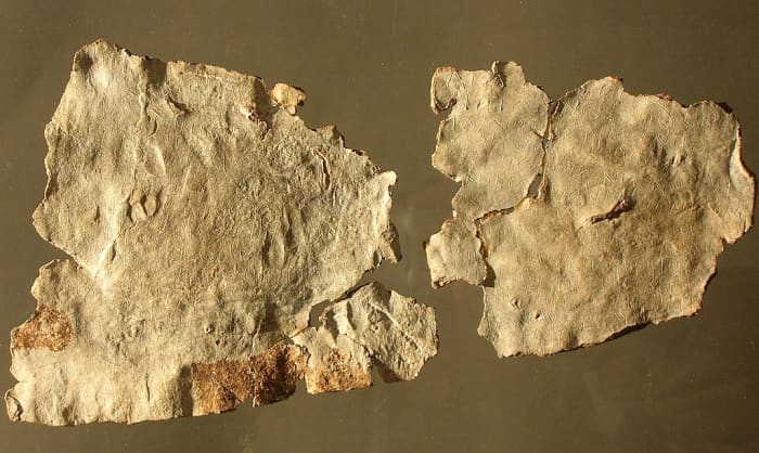 Larzac tablet (c. 100 AD) found in 1983 in southern France. Longest known Gaulish text ever found.