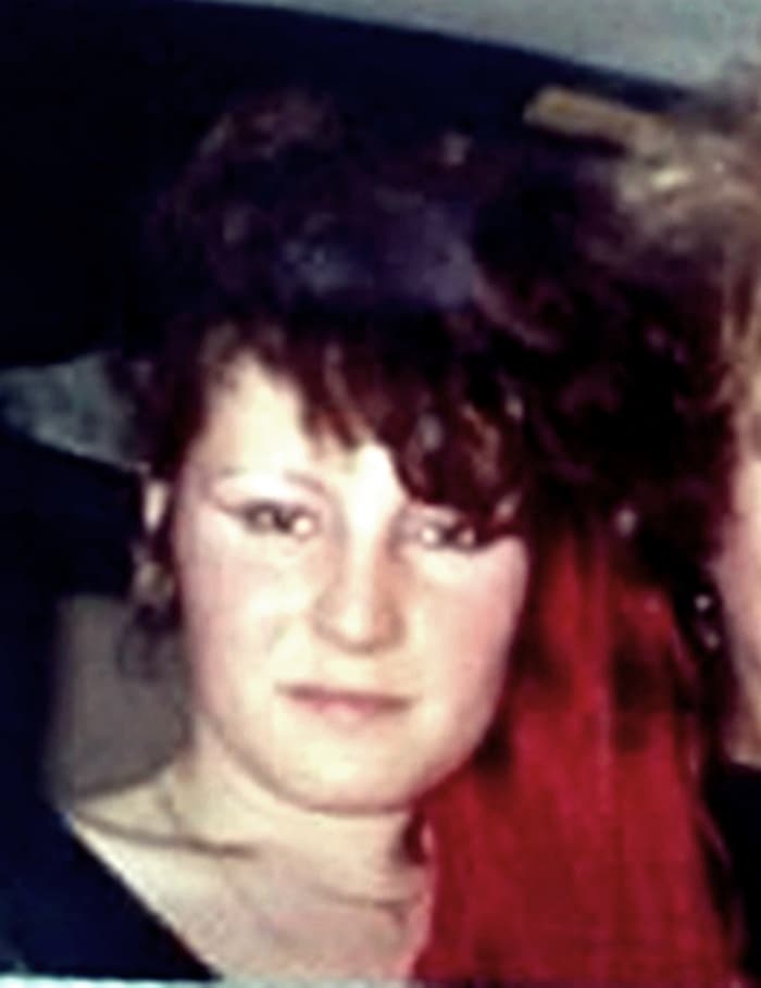 My friend Sara, who tied in dozens of individual red ribbons to her hair before we went to see Dance Society. It took her hours.