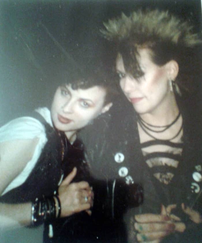 Me (on the right) with my friend Michelle, who probably saved our lives when I fell asleep while driving home on the motorway late one night.