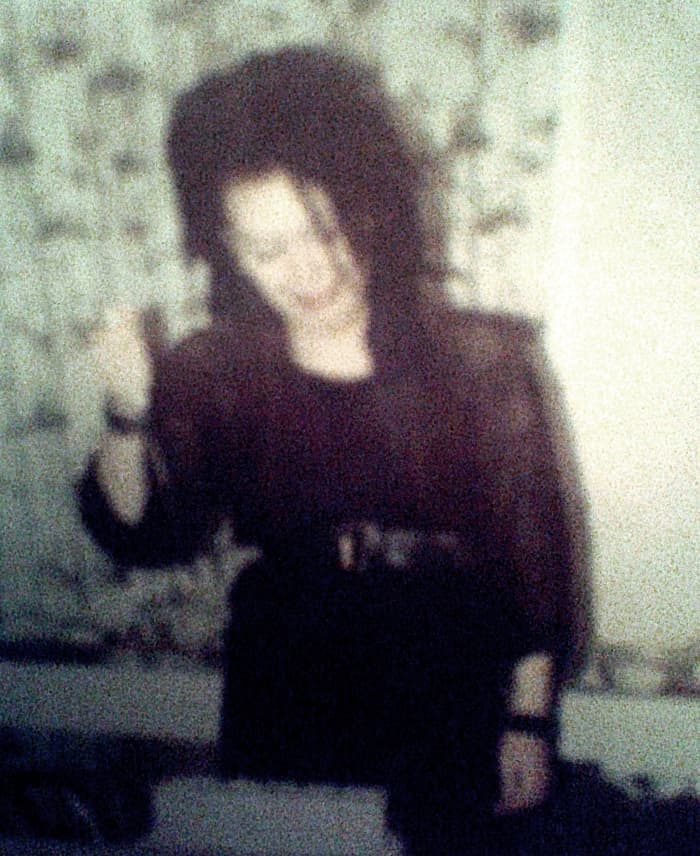 Looking more like the shower scene from psycho, I attempted to gracefully cut my birthday cake with the carving knife.