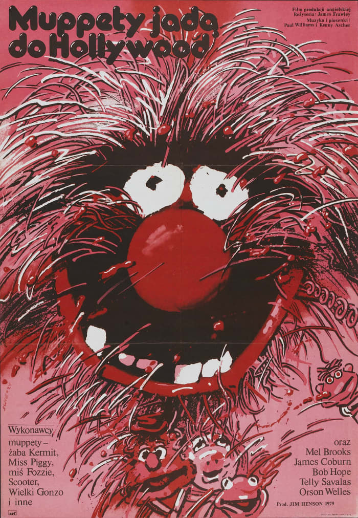 The Muppet Movie (Associated Film Distributors, 1979) Polish One Sheet (26.5" X 38.5") Frank Oz, Jim Henson