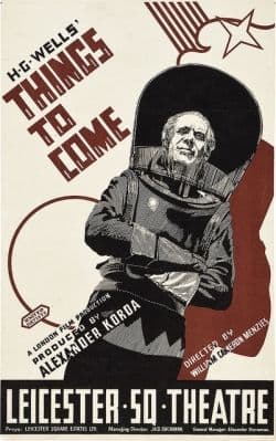 "Things to Come" (United Artists 1936) British Crown (12.5" X 20") Country of Origin Poster, H G Wells