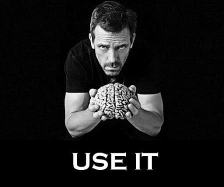 It's amazing how many people seem to have lived for decades without using their brain at all.