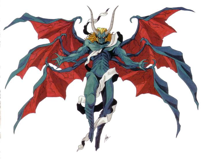 One depiction of the Devil. Awesome, but this was a video game, so he won't be talked about.