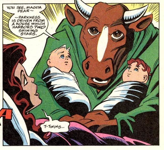 Would you like to have the memory of a talking cow come up in your childhood nightmares? Me, neither.