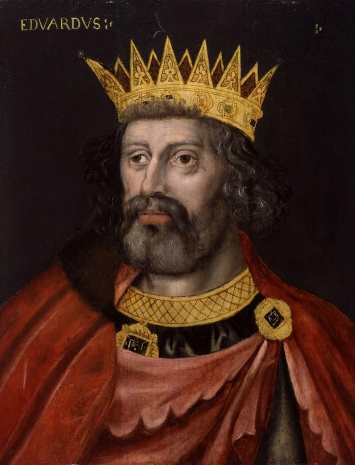 This is Edward II, Plantagenet (often misidentified as Henry III) King Edward's drooping eyelid is clearly illustrated.