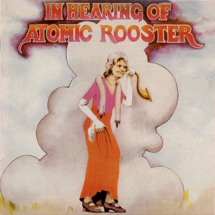 Atomic Rooster "In Hearing Of" Pegasus PEG-1 12" LP Vinyl Record, UK Pressing (1971) Album Cover Art & Design by Roger Dean