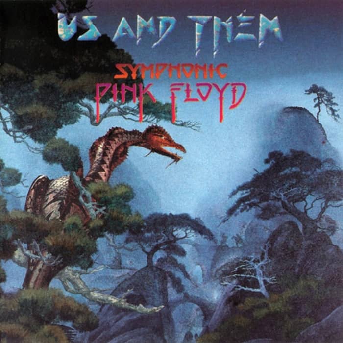Various Artist "Us And Them: Symphonic Pink Floyd" Point Music 446 623-2 US Pressing (1995) CD Album Cover Art & Design by Roger Dean