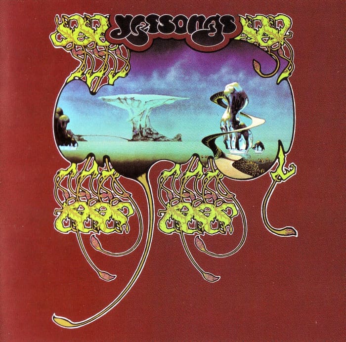 Yes "Yessongs" Atlantic Records SD 3-100 12" 3 LP Vinyl Record Set, US Pressing (1973) Tri-Fold Album Cover Art & Design by Roger Dean