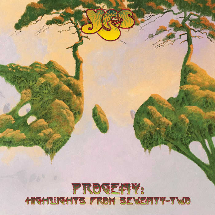 Yes "Porgeny: Highlights from Seventy-Two" Atlantic Records 241104 3-12" LP Vinyl Record Set, US Pressing (2015) Album Cover Art by Roger Dean
