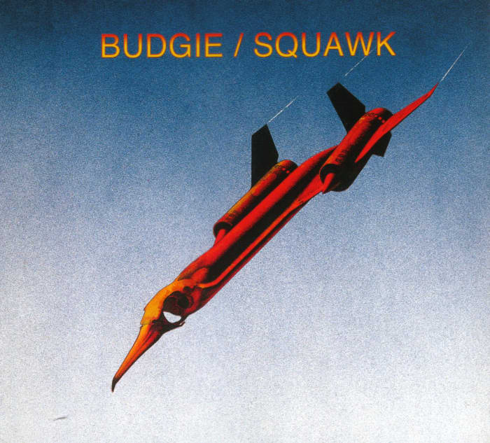 Budgie "Squawk" Kapp Records KS-3669 12" Vinyl Record, US Pressing (1972) Album Cover Art & Design by Roger Dean