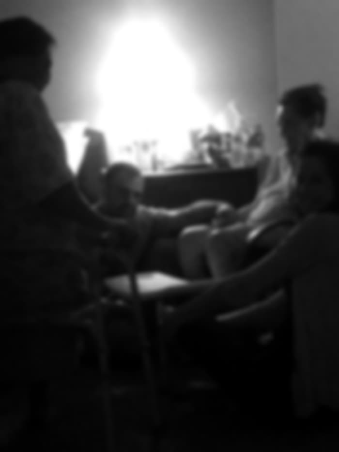 Holding hands and remembering good times together should begin early. Terminally ill patients can take a sudden turn and then it's too late.