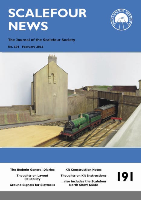 Scalefour News, the society's 'voice'. In the 1980s when I was a member I had a couple of articles published here