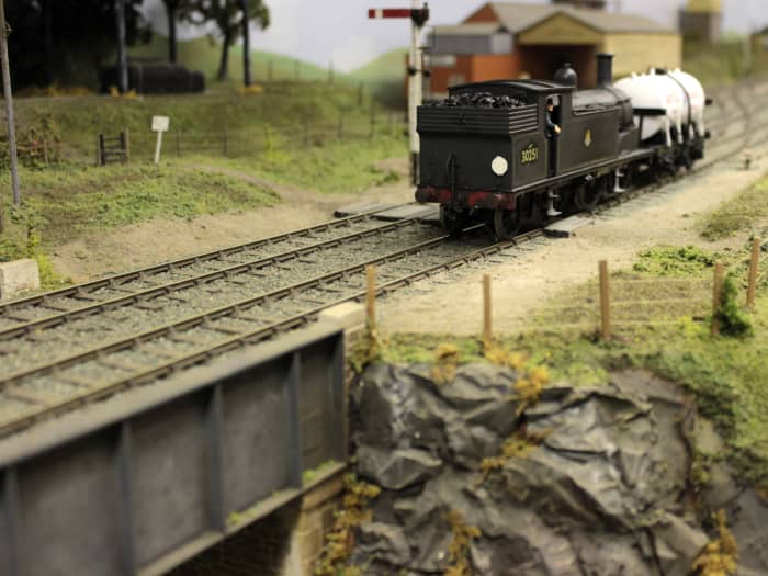 Crawley Model Railway Society's Torrington layout, based on BR Southern Region's presence a little way out of the North Devon town (when I was there in the 90s they were in the throes of setting up a railway centre)