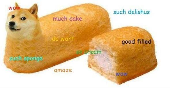 Multiple uses of synonymous expressions can add to the emotional impact of writing. Somehow yes, this twinkie dog or 'doge' meme exemplifies this concept.