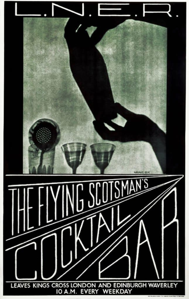 The romance of 1930s express services - heightened by the flamour of cocktail bars - fancy a Manhattan at 120 mph? 'Flying Scotsman service could offer dining and a cinema car... ticket anyone?