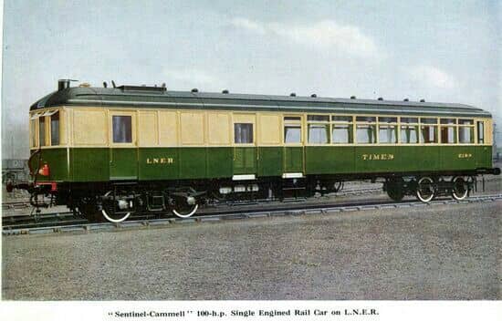 Sentinel and Clayton railcars were introduced in the early LNER years to reduce passenger running costs on branch lines - prone to breaking down, unable to pull much in the way of goods or milk vans, some were replaced by steam adapted for push-pull