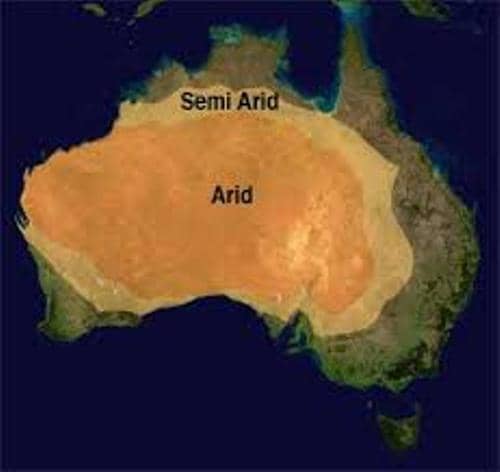 In Australia we have also some good land, but this year because it is hot and dry, there are many fires burning, so, this is another problem that needs to be solved. We don't want this good land to become arid or desert.