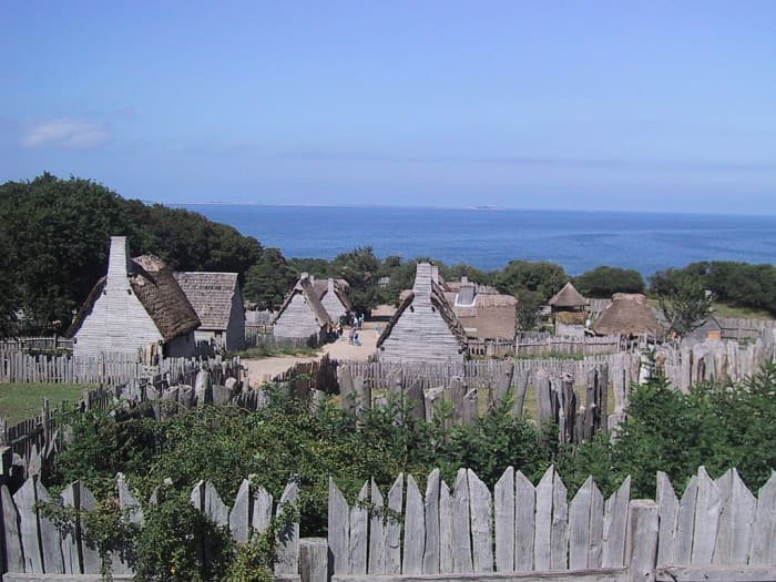 “Plimoth Plantation” is a living history museum in Plymouth, Massachusetts. It attempts to replicate the original settlement of Plymouth Colony
