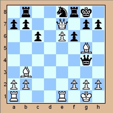 chess puzzles mate in 2 moves with solution