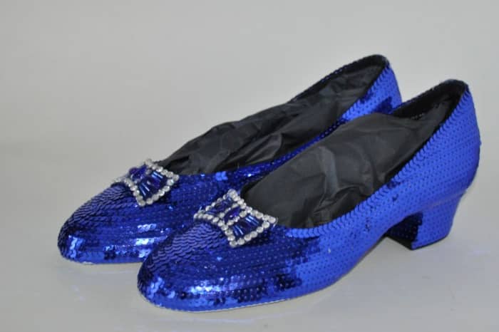 Something Blue. A young bride to be requested these to complete here wedding dress. A classic kitten heel with silver lined rhinestone bows.