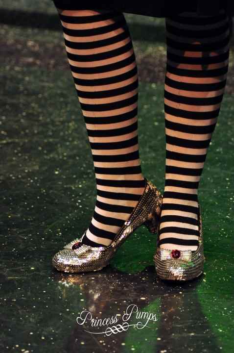 Built for the Wicked: London performance in 2011. A total of seven pairs in five different sizes were ordered for Nessarose and her understudies.