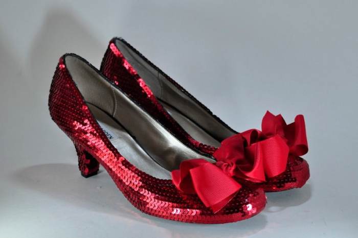 Some like jeweled toppers, others prefer satin. There is no wrong combination when designing your very own shoes!