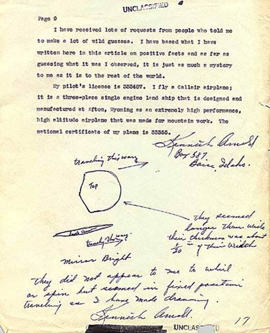 UFO sightings like the one described here are what prompted the founding of projects like Sign, Grudge and Blue Book.