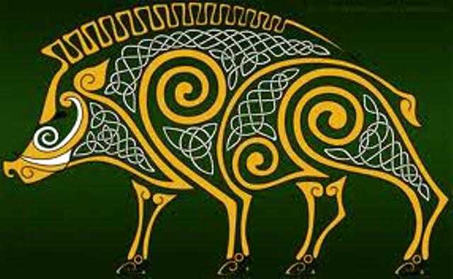 The boar was one of the Celts' foremost animal icons. Gods and heroes who changed shape preferred the boar for its ferocity