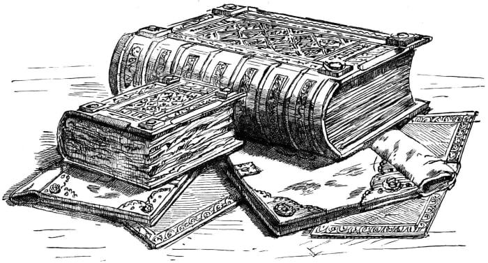 Domesday volumes - there was the main document and Exon Domesday for the western counties