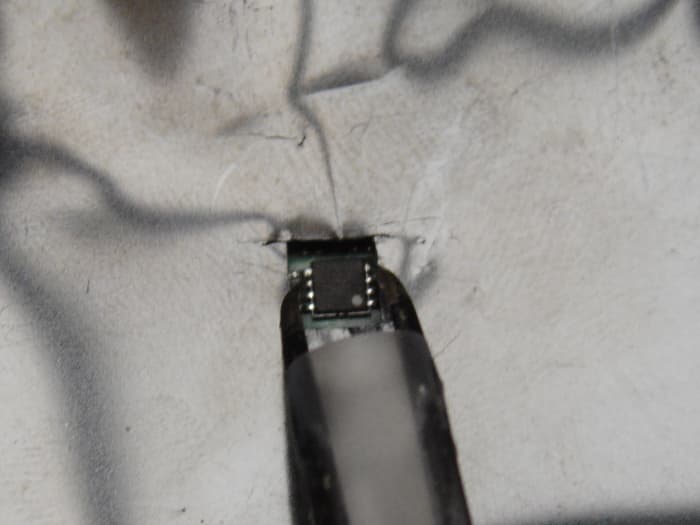 Practice several times to short the pins without touching other pins to avoid sparkles frying the motherboard.