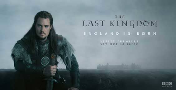 'The Last Kingdom', rousing adventure of conflict and alliances in the 9th Century at the time of Aelfred of Wessex. Not until the following century with Aethelstan was England 'born'.