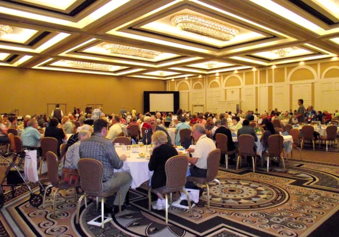 Myositis conference seminar Las Vegas, Nevada. The conference is held in a different US location each year to allow as many people as possible the opportunity to attend.