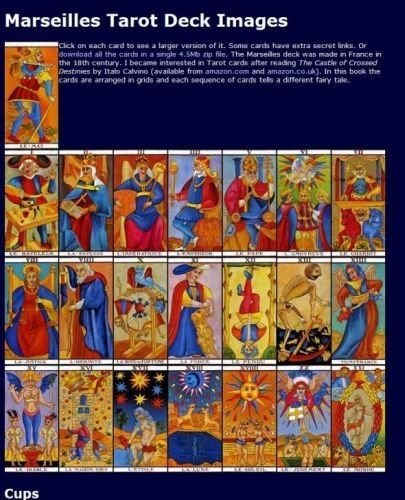 Printable Tarot Cards - HubPages