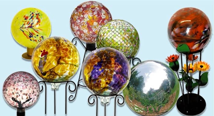 Before you move on, we just couldn't resist sharing a few more of our favorite gazing globes for the garden with you. It was just too hard to pick just a few! You'll find these and more at the Amazon link below if you'd like to check them out.