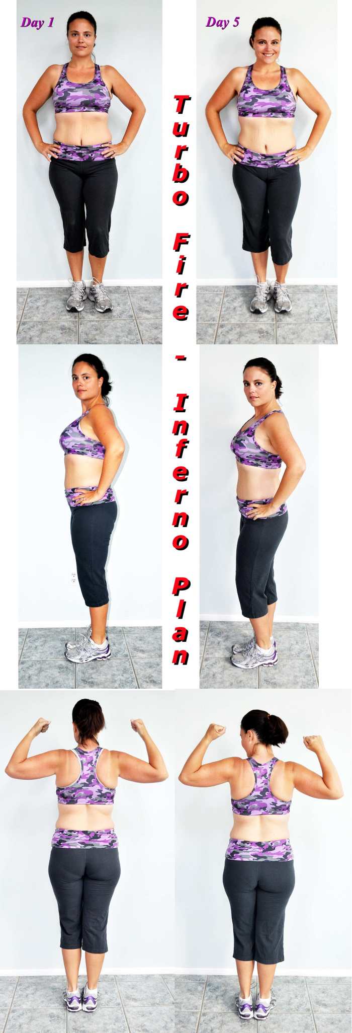 Can you really get results in just 5 days? Yes you can. However, this is an extreme program and is not recommended to be done back to back. What results can you get?