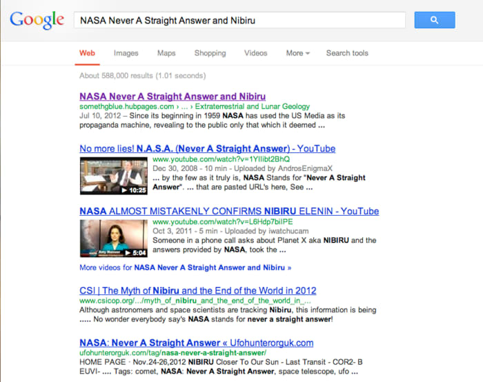 I notice am uptick in readers and when searching for my article found that it was number one, a rare honor!