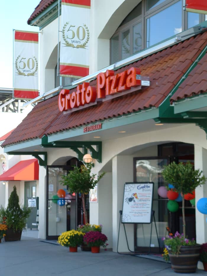 The first Grotto's opened in 1960. Grotto's is famous for their pizza and other Italian food. They have 3 locations in Rehoboth Beach. This is the one which remains open year-round.