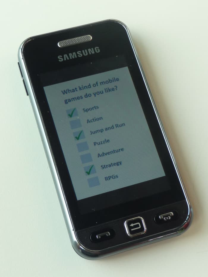 You can even do surveys on your smartphone!